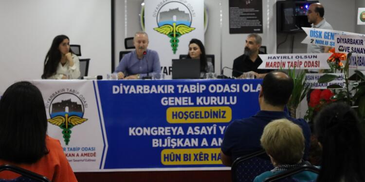 Amed Tabip Odası Genel Kurulu: Anadilde sağlık mücadelesi büyütülmeli