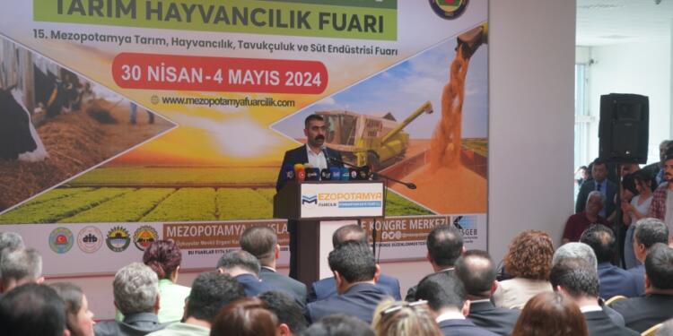 Amed’de 15’inci Mezopotamya Tarım ve Hayvancılık Fuarı başladı