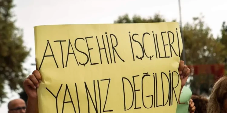 Ataşehir Belediyesi işçilerinden dayanışma çağrısı