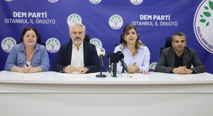 DEM Parti İBB adaylarından açıklama: Seçmenimiz İstanbul’da AKP’yi cezalandırmak istedi