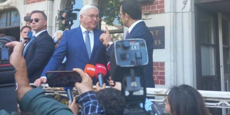 Almanya Cumhurbaşkanı Steinmeier İstanbul’da