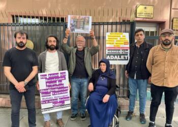 Şenyaşar’ın ‘Adalet Nöbeti’nin 108. gününde sendikalar destek verdi