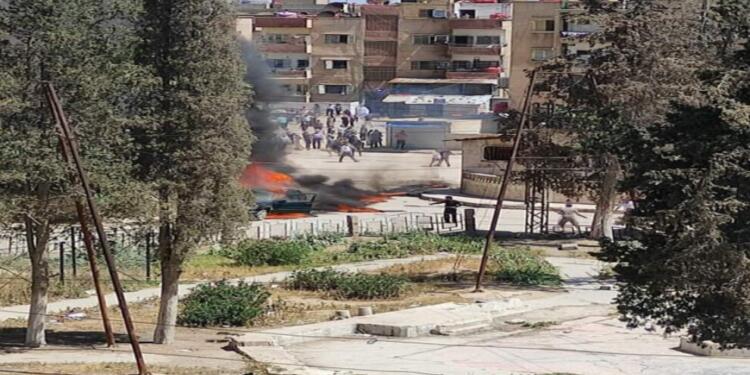 Hesekê’de bir araçta patlama