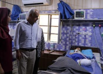 Türkiye’nin bombardımanında yaralandılar: Özerk Yönetim yaralı çocukları ziyaret etti