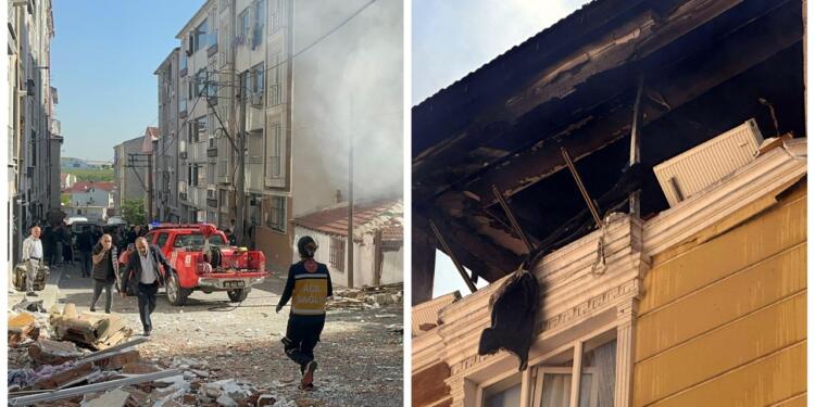Çorlu’da patlama: Bir kişi ağır yaralandı