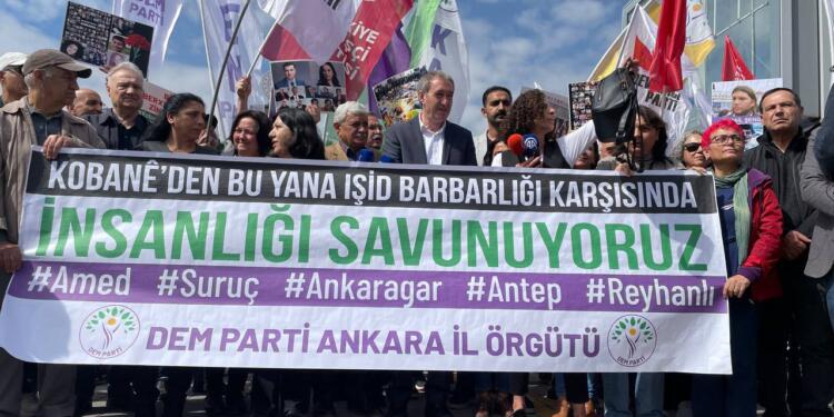 Gar katliamında yaşamını yitirenler anıldı: DAİŞ’i yargılamayanlar Demirtaş ve Yüksekdağ’ı yargıladı