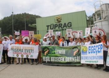İzmir’de altın madeni protestosu: Su kaynakları tehdit altında