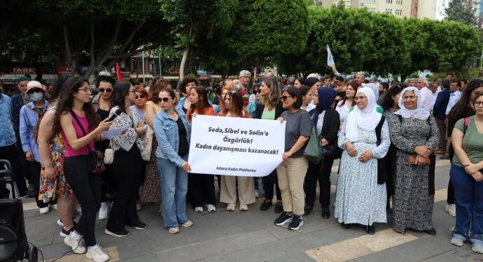 Adana’da tutuklamalar protesto edildi