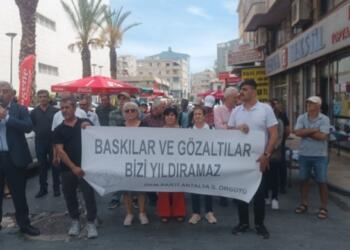 Antalya’daki gözaltılara tepki: Biz kazanacağız