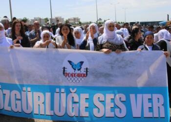 ‘Özgürlüğe ses ver’ eylemi 5 kentte sürüyor