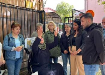 Şenyaşar’ı ziyaret eden Karaca: Gözyaşları dinene kadar buradayız