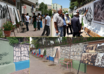 Kaymakamlık Dêrsim katliamı fotoğraflarını kaldırdı