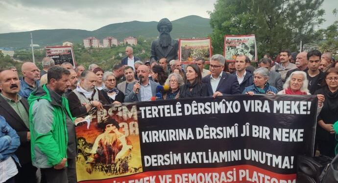 Dêrsim katliamı anması: Seyit Rıza ve arkadaşları gibi Dêrsim halkı da direniyor