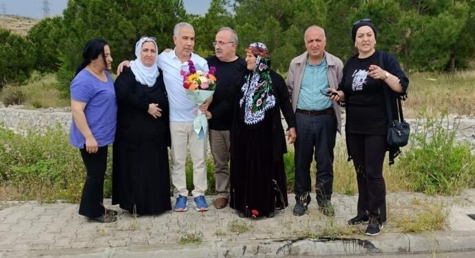30 yıllık tutsak Kemal Zengin tahliye edildi