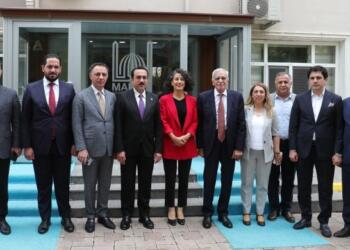 Hewler Valisi Xoşnav’dan Mêrdîn Büyükşehir Belediyesi’ne ziyaret