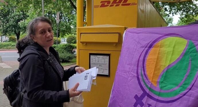 Almanya’daki Kürt kadınları CPT’ye 450 mektup gönderdi