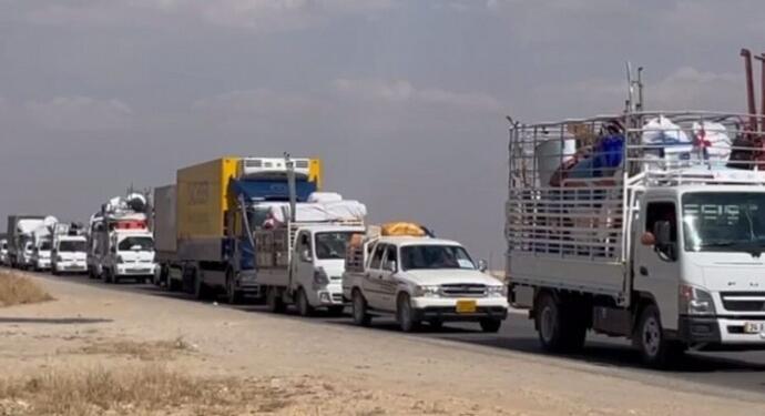 Êzidîlerin Şengal’e geri dönüşü devam ediyor