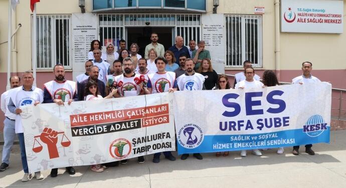 Sağlık emekçileri ‘vergi adaleti’ için Şimşek’e seslendi