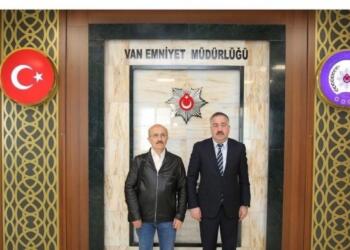 Emniyet Ziya Türk’ün ziyaret fotoğraflarını paylaştı