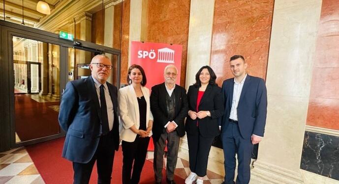 DEM Parti Avusturya’da diplomatik görüşmeler gerçekleştirdi