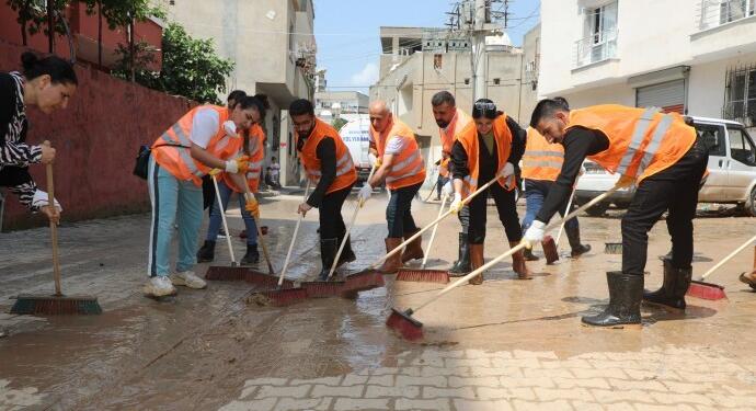 Cizîr selin izlerini siliyor