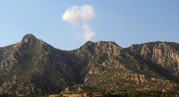 Savaş uçakları Metîna’yı bombaladı