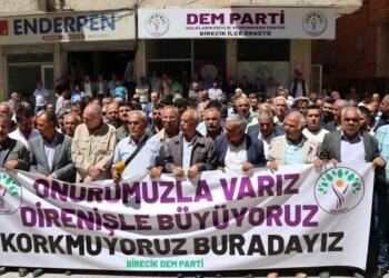 Bêrecûk’teki saldırıya tepki: Gaspçılara karşı mücadelemiz sürecek