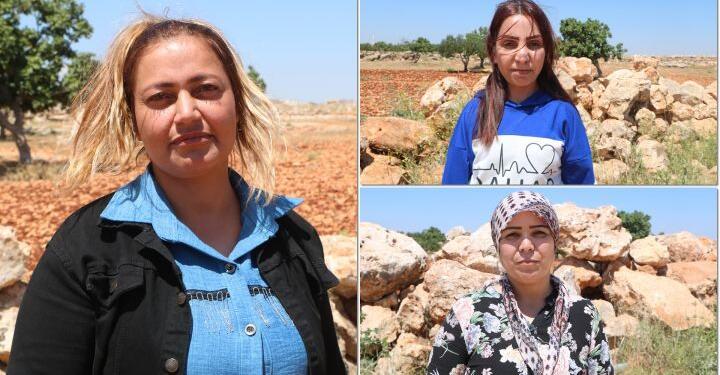 Şehbalı kadınlar tarlalarının yakılmasına öfkeli: Türkiye bizi bir kez daha göçe zorluyor