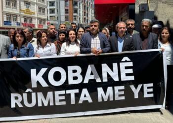 Kobanê Davası protestosu: Cezaların meşruiyeti yok