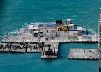 ABD’nin Gazze’deki limanı tamamlandı