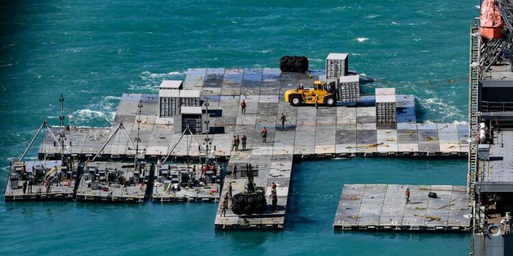 ABD’nin Gazze’deki limanı tamamlandı