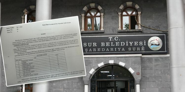 Kayyım, belediye bütçesinden Mal Müdürlüğü’ne 470 bin liralık malzeme aldırmış