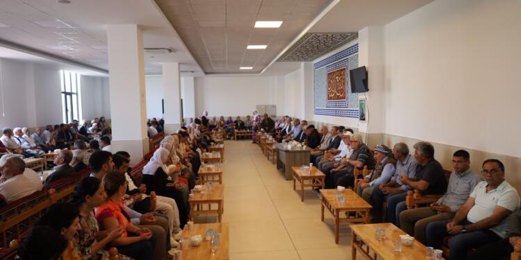 Yıldırım için kurulan taziyeye kitlesel ziyaret