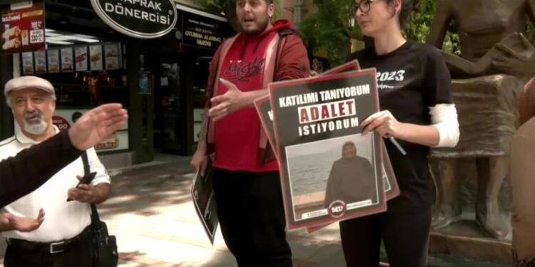 Depremzede Kaya’nın ‘adalet’ eylemi: Adalet aramaktan acımızı yaşayamıyoruz