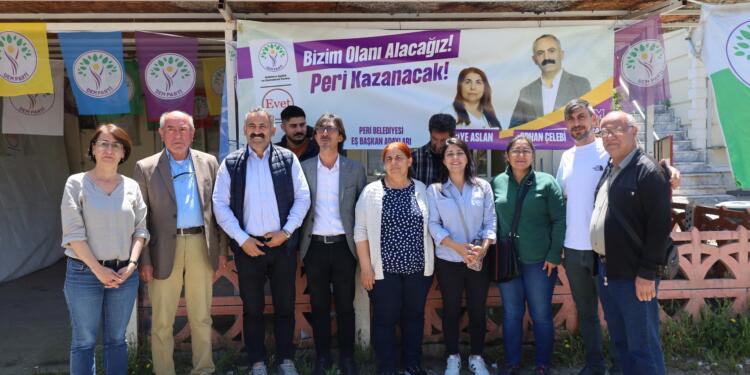 Perî’de DEM Parti hız kesmeden çalışıyor
