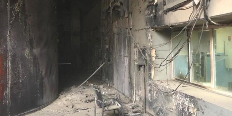 Eskişehir Alpu’da hidroelektrik santralinde yangın çıktı