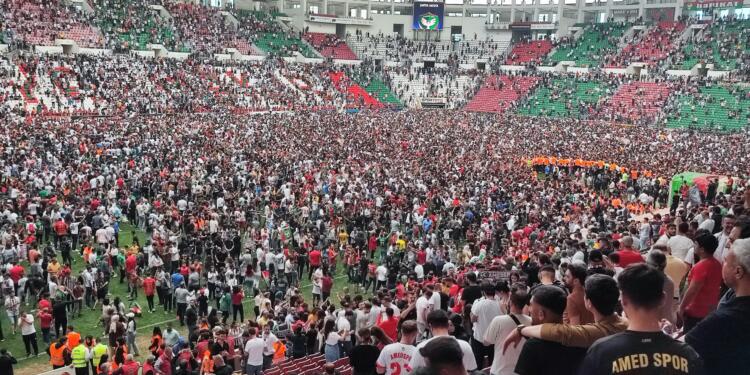 Amedspor şampiyon oldu