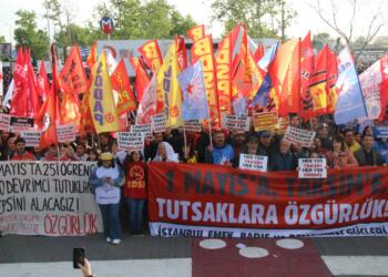 Taksim tutuklamaları protesto edildi: Hepimiz oradaydık