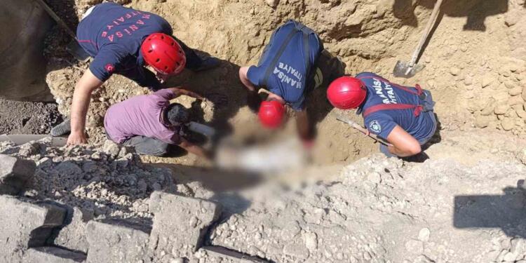 Manisa’da göçük: Bir işçi yaşamını yitirdi