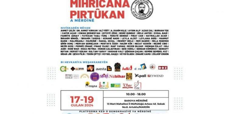 Mêrdîn’de 17-19 Mayıs’ta kitap festivali düzenlenecek