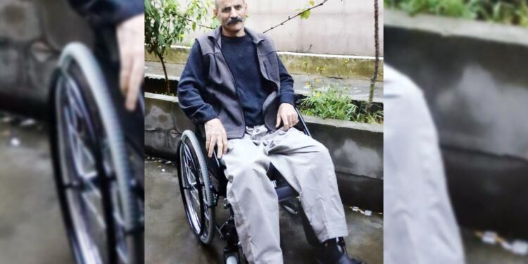 Tekerlekli sandalyeli tutsak için Bakanlıktan yanıt: Bastonla yürüyebiliyor