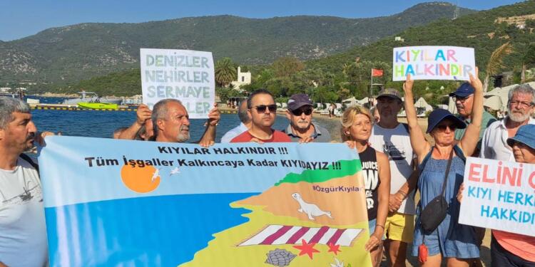 Bodrum’da devlet destekli kıyı işgali