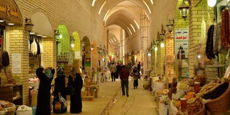 Hewlêr’deki Qeyserî Pazarı’nda yangın çıktı