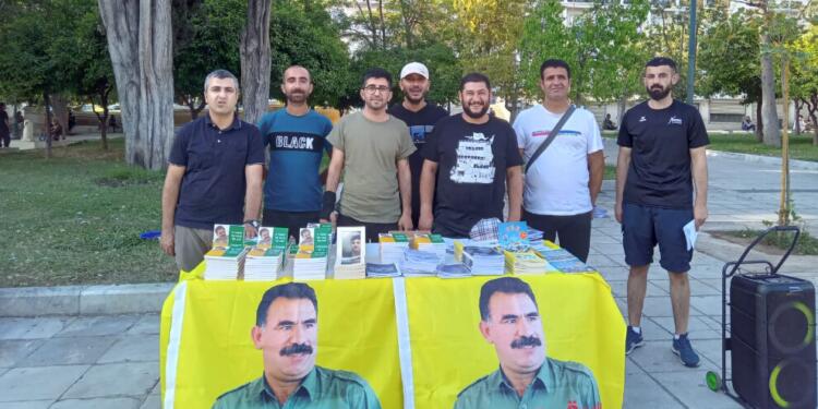 Atina’da iki günlük stant açıldı