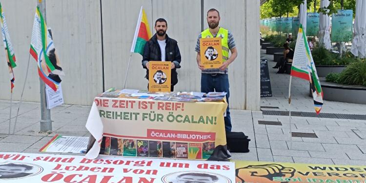 Stuttgart’ta ‘Abdullah Öcalan’la Diyalog Günleri’ etkinlikleri sürüyor