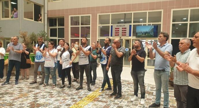 Seyhan Belediyesi işçileri tazminat hakları için eylemde