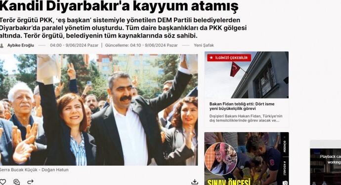 Amed Büyükşehir Belediyesi Yeni Şafak hakkında suç duyurusunda bulunacak
