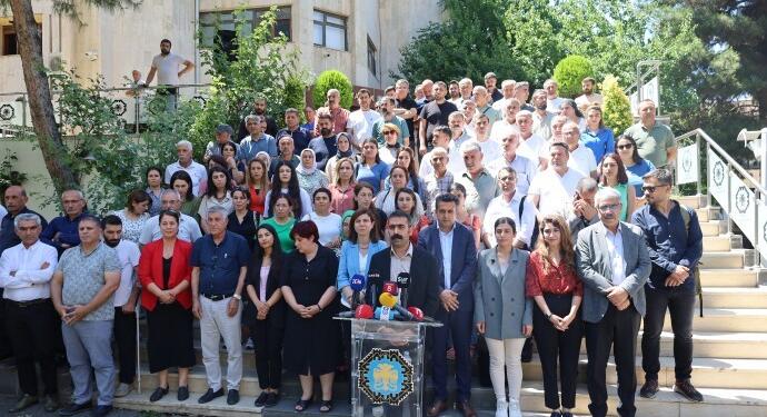 DBB: Asılsız iddialarla kayyımlar meşrulaştırılmak isteniyor