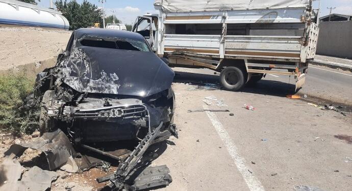 İşçileri taşıyan araç kaza yaptı: 3’ü ağır 8 yaralı