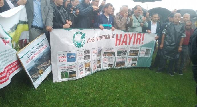 Giresun’da maden karşı açıklama: İliç olmak istemiyoruz